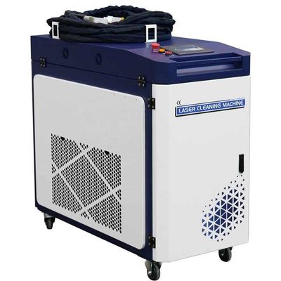 آلة تنظيف ليزر محمولة 1000W 1500W 3000W JPT Fiber Pulse Oil Paint Laser Cleaner