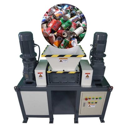 محركات مزدوجة المعدات المعدنية المعدنية المكسورة محطمة الحماية البيئية