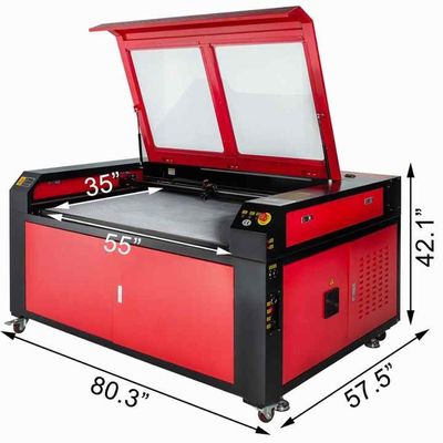 0-400mm/s آلة قطع الليزر للزجاج المقاوم تبريد الهواء 400mm*400mm