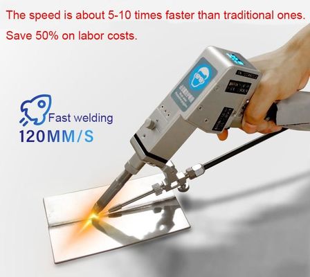 آلة لحام ليزر الحديد النحاس الألومنيوم 500W 1000W 1500W 2000W