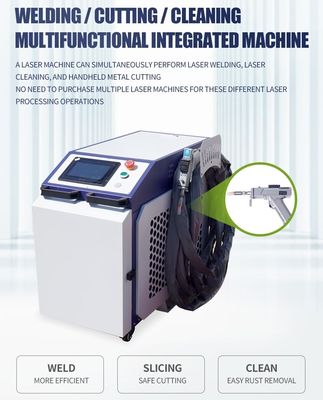 4 في 1 ليزر محمول لحام تنظيف قطع آلة 1000w 2000w 3000w