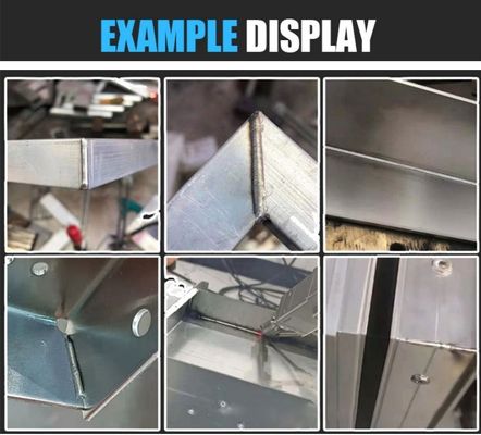 آلومنيوم غير المقاوم للآليات الحديدية لحام ليزر التنظيف لحام آلة قطع