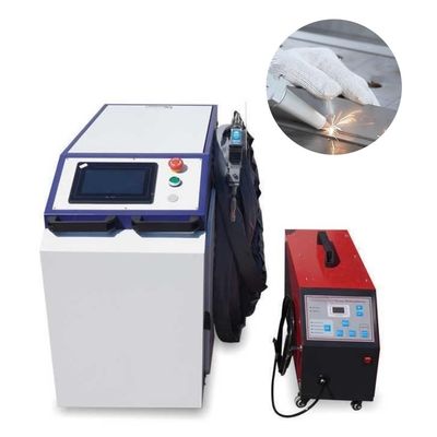آلة لحام ليزر الألياف المحمولة عالية الدقة لدقة ± 0.02mm