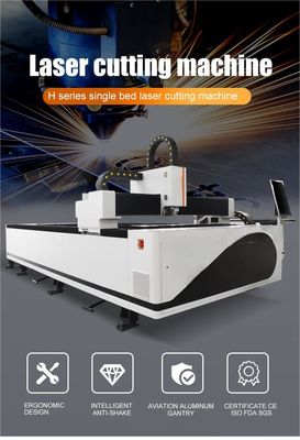 طاولة عمل أوتوماتيكية تغذية لقطة ليزر الألياف 1500 * 3000mm Cnc لقطة ليزر الألياف