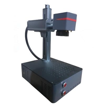 ألياف الفولاذ الفولاذ Raycus 20W 30W 50W ليزر الفضة آلة العلامة للشعار الشعار لوحة المفاتيح المعدنية