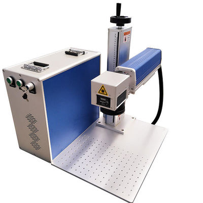 20W 30W 50W 100 واط المعدن الفولاذ المقاوم للصدأ النحاس موبا الألياف CNC ليزر ماركر