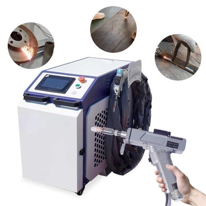3 في 1 فائبر ليزر لحام يدوي 1000W 1500W 2000W للكربون الألومنيوم