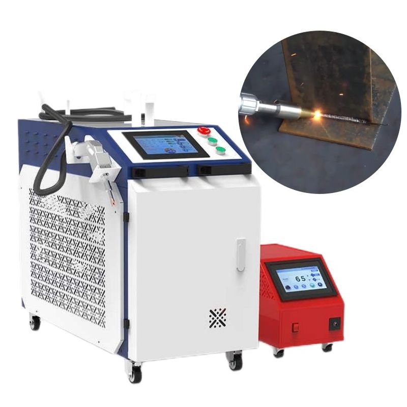 مصفف ليزر الألياف 3 In1 آلة تنظيف لحام نظيفة ليزر مصفف لحام 1000-3000w
