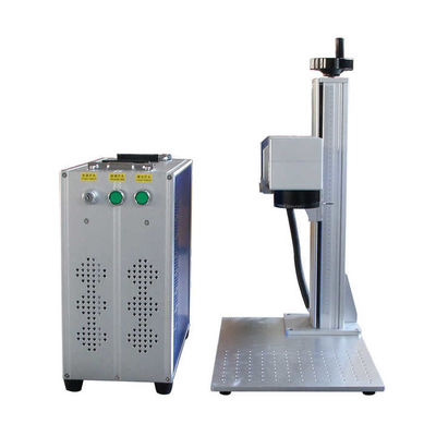 آلة العلامة بالليزر المحمولة للألياف 20w 30w 50w 100w CO2