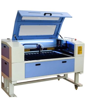 9060 آلة حفر ليزر ميكانيكية صغيرة من نوع CO2 0-400mm/s تبريد الهواء